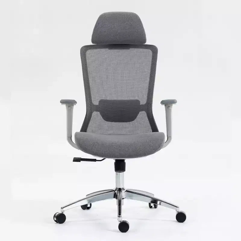 Okak Computer Chair with High Back, Office Chair with Headrest and Wheels, Mesh Desk Chair for Office, Study, Reading Room