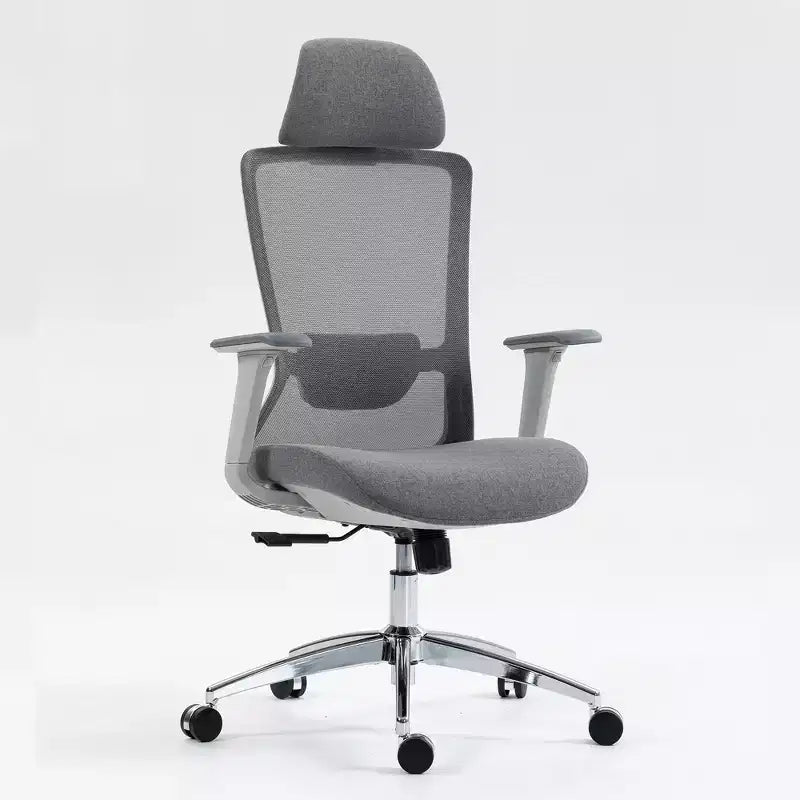 Okak Computer Chair with High Back, Office Chair with Headrest and Wheels, Mesh Desk Chair for Office, Study, Reading Room