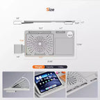 Tavolino/Scrivania per laptop Newtral Standard (Tavolino per laptop da sedia) ---Utilizzabile solo con sedie a marchio NEWTRAL