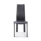 HomeStock 33 in. White Faux Leather Dining Chair Set of 2 for a chic choice for modern dcor and versatile home seating