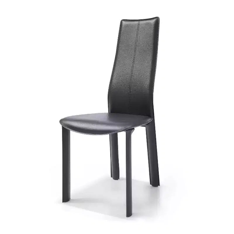 HomeStock 33 in. White Faux Leather Dining Chair Set of 2 for a chic choice for modern dcor and versatile home seating