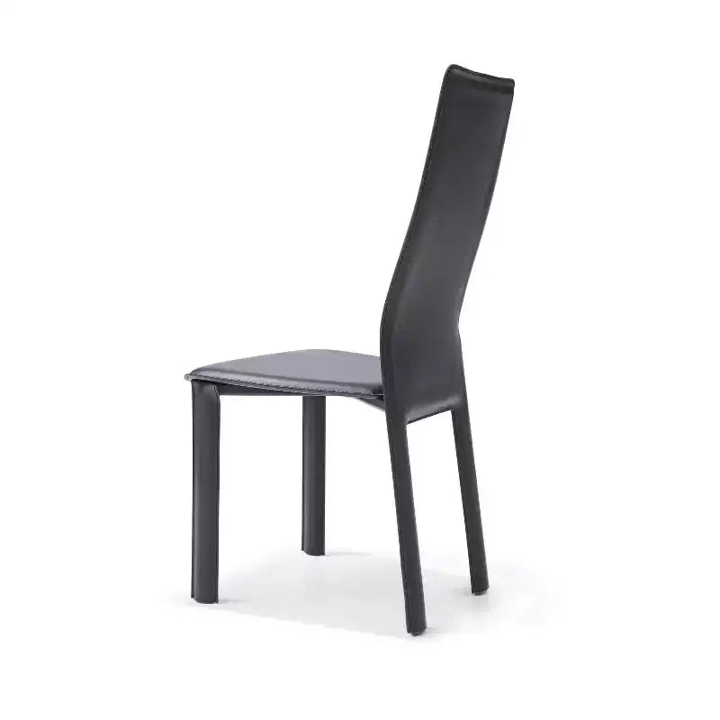 HomeStock 33 in. White Faux Leather Dining Chair Set of 2 for a chic choice for modern dcor and versatile home seating