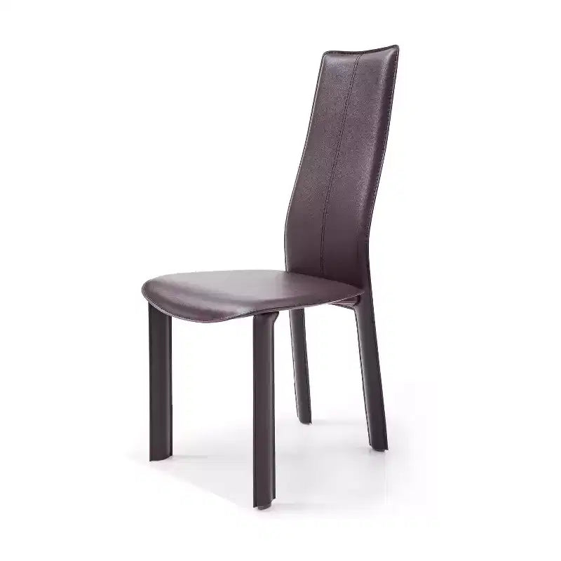 HomeStock 33 in. White Faux Leather Dining Chair Set of 2 for a chic choice for modern dcor and versatile home seating