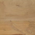 Tavolino con design a coste quadrate - Comodino, mobile d'accento utilizzabile come tavolino - Tavolino compatto dal look moderno - 20, legno naturale