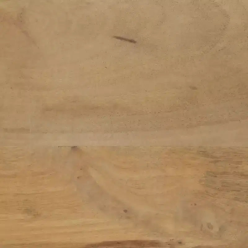 Tavolino con design a coste quadrate - Comodino, mobile d'accento utilizzabile come tavolino - Tavolino compatto dal look moderno - 20, legno naturale