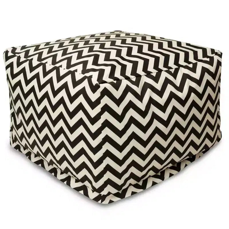 Majestic Home Goods,Pouf Ottomano Chevron