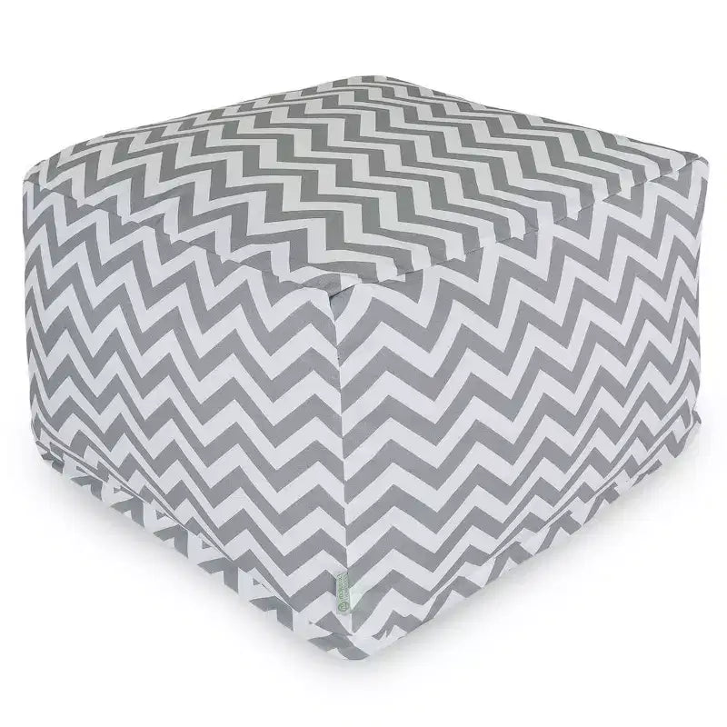 Majestic Home Goods,Pouf Ottomano Chevron
