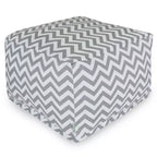 Majestic Home Goods,Pouf Ottomano Chevron
