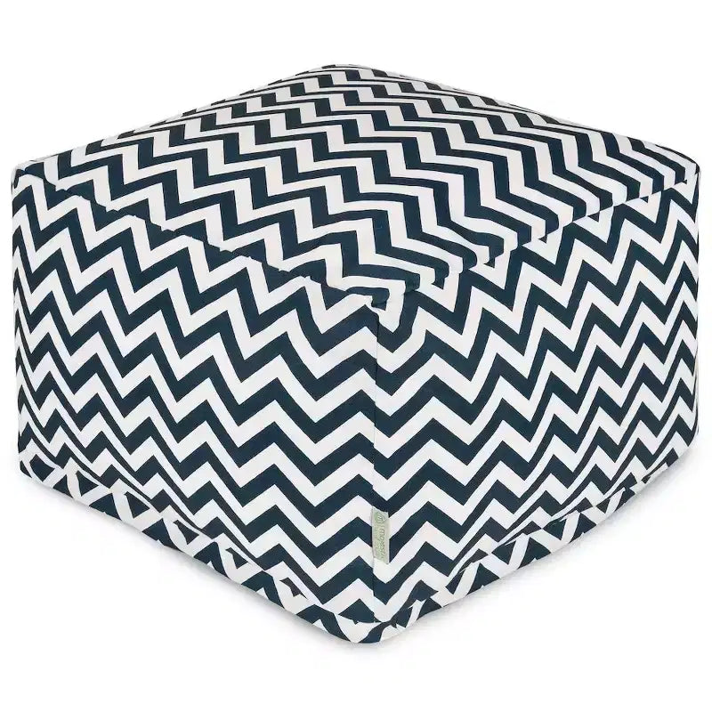 Majestic Home Goods,Pouf Ottomano Chevron