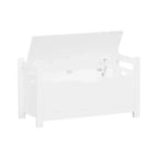 Whisen Kids Toy Box Chest, Toy Storage Organizer Trunk, Large Storage Cabinet with Cushion Seat Bench/Flip-Top Lid