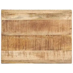 Side Table Brown Solid rough mango wood Small Durable