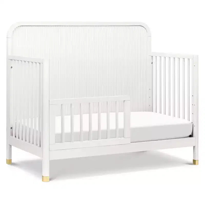Culla convertibile 4-in-1 Namesake Brimsley Tambour - Bianco caldo