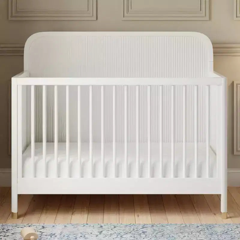 Culla convertibile 4-in-1 Namesake Brimsley Tambour - Bianco caldo