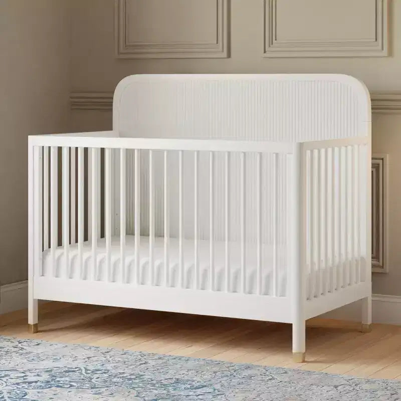 Culla convertibile 4-in-1 Namesake Brimsley Tambour - Bianco caldo