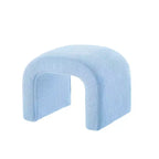Panca moderna a U in tre pezzi e set pouf, incluso un piccolo pouf-divano, è perfetta da posizionare nell'ingresso o in camera da letto.