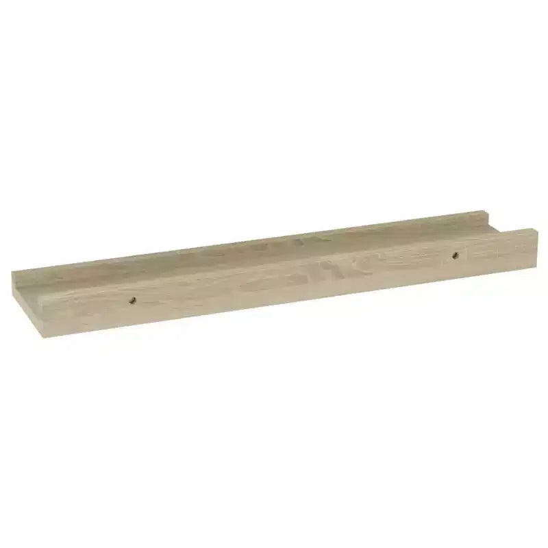 Set di 2 mensole da parete in MDF, rovere Sonoma, medie