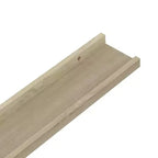Set di 2 mensole da parete in MDF, rovere Sonoma, medie