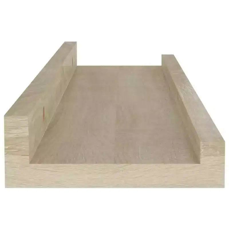 Set di 2 mensole da parete in MDF, rovere Sonoma, medie