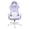 TS85 Lavender Print COW Series Gaming Chair