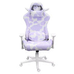 TS85 Lavender Print COW Series Gaming Chair