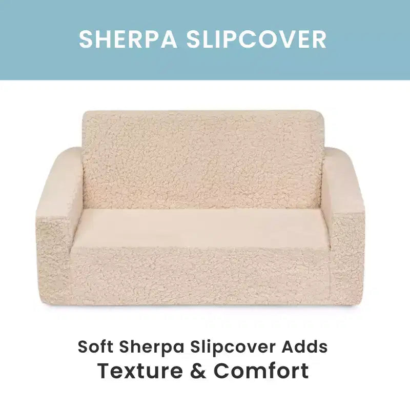 Delta Children Cozee Kids Flip-Out Sofa to Lounger