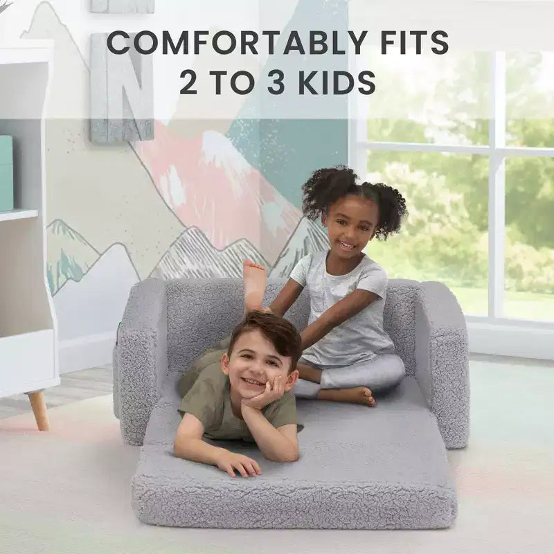 Delta Children Cozee Kids Flip-Out Sofa to Lounger