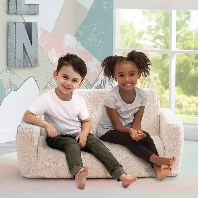 Delta Children Cozee Kids Flip-Out Sofa to Lounger