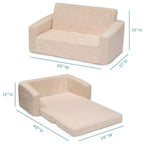 Delta Children Cozee Kids Flip-Out Sofa to Lounger