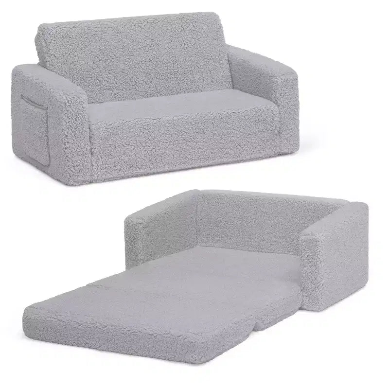 Delta Children Cozee Kids Flip-Out Sofa to Lounger