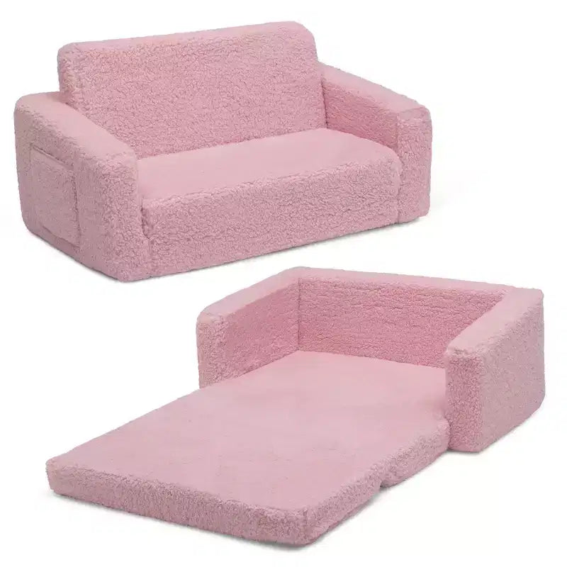 Delta Children Cozee Kids Flip-Out Sofa to Lounger
