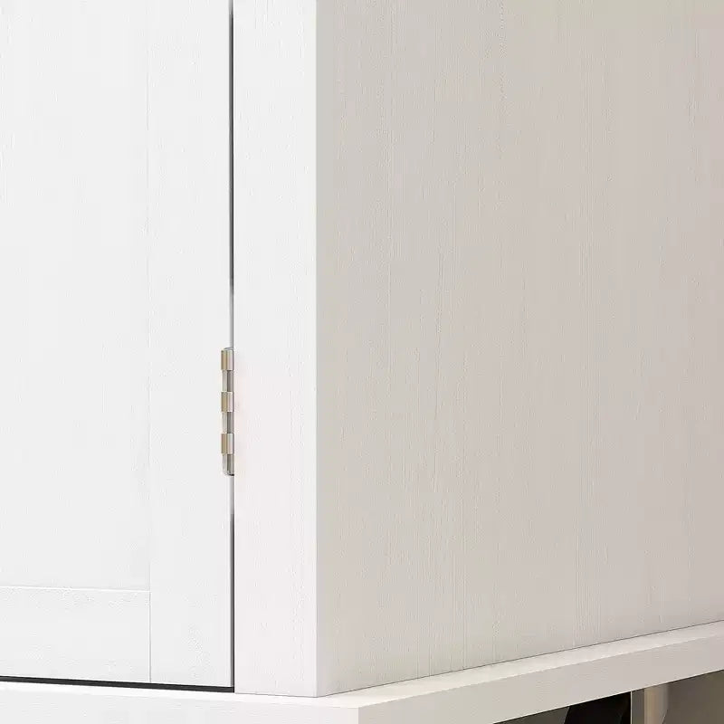 Isola Cucina su Ruote, Carrello da Cucina con Top in Legno di Gomma, Porta Spezie, Porta Asciugamani e Cassetti