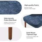 Sedia da pranzo imbottita Ester Modern Mid-century - set da 4|ARTFUL LIVING DESIGNS
