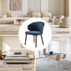 Sedia da pranzo imbottita Ester Modern Mid-century - set da 4|ARTFUL LIVING DESIGNS