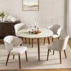 Sedia da pranzo imbottita Ester Modern Mid-century - set da 4|ARTFUL LIVING DESIGNS