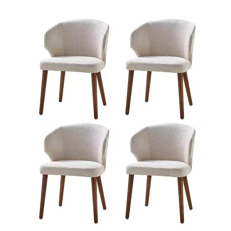 Sedia da pranzo imbottita Ester Modern Mid-century - set da 4|ARTFUL LIVING DESIGNS