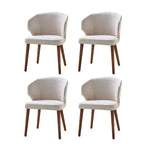 Sedia da pranzo imbottita Ester Modern Mid-century - set da 4|ARTFUL LIVING DESIGNS