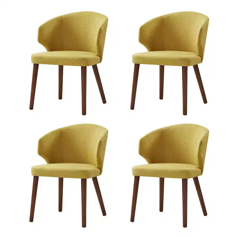 Sedia da pranzo imbottita Ester Modern Mid-century - set da 4|ARTFUL LIVING DESIGNS