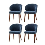 Sedia da pranzo imbottita Ester Modern Mid-century - set da 4|ARTFUL LIVING DESIGNS