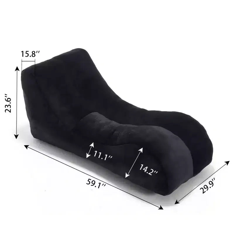 Okak Comoda Poltrona Sacco, Poltrona da Pavimento Lazy con Spugna di Alta Qualità, Comoda Poltrona Lounge Poltrona Sacco per Soggiorno