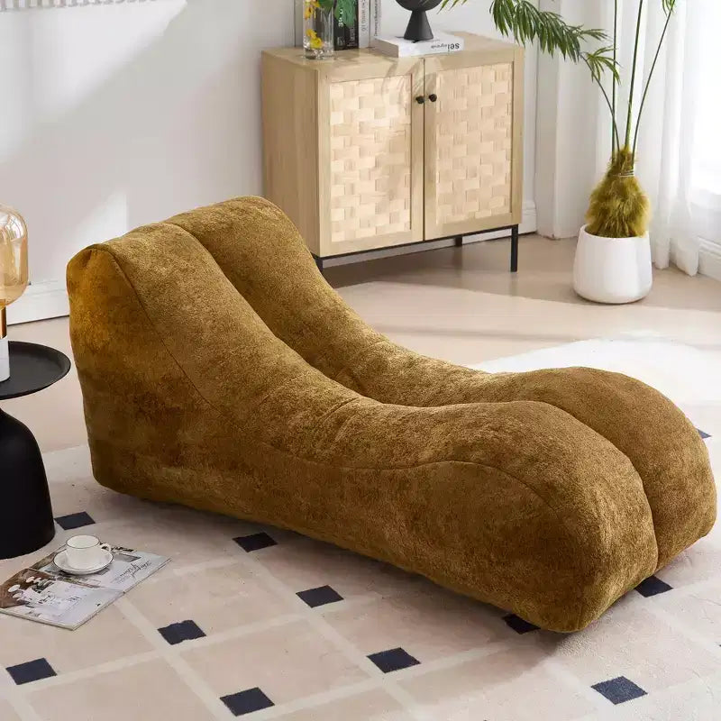 Okak Comoda Poltrona Sacco, Poltrona da Pavimento Lazy con Spugna di Alta Qualità, Comoda Poltrona Lounge Poltrona Sacco per Soggiorno