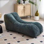 Okak Comoda Poltrona Sacco, Poltrona da Pavimento Lazy con Spugna di Alta Qualità, Comoda Poltrona Lounge Poltrona Sacco per Soggiorno