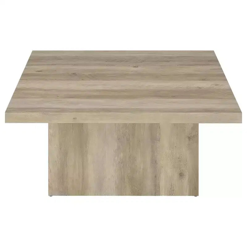 Coaster, Tavolino da caffè cocktail in legno multistrato Devar Square