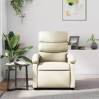 vidaXL Recliner Chair Adjustable Reclining Armchair Home Theater Faux Leather