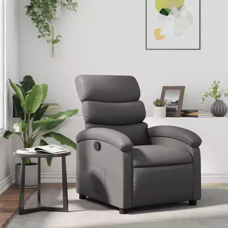 vidaXL Recliner Chair Adjustable Reclining Armchair Home Theater Faux Leather