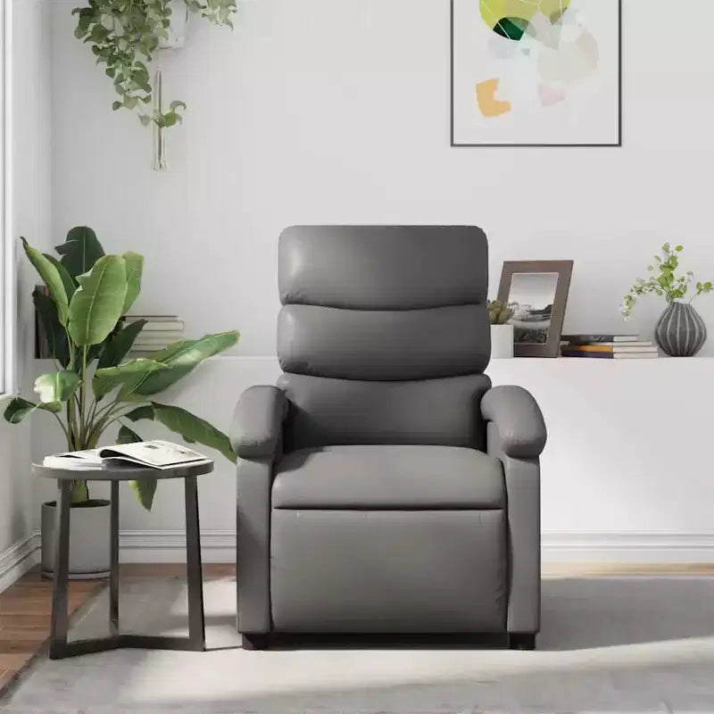vidaXL Recliner Chair Adjustable Reclining Armchair Home Theater Faux Leather