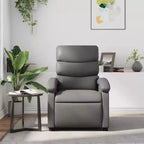 vidaXL Recliner Chair Adjustable Reclining Armchair Home Theater Faux Leather