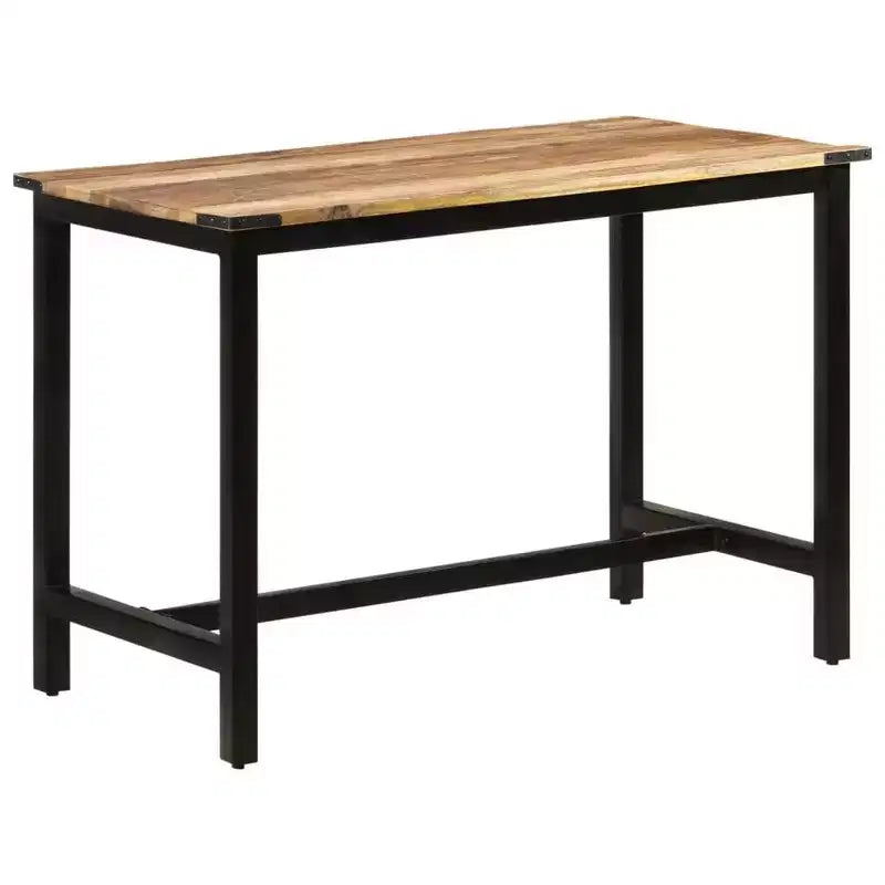 vidaXL Dining Table 43.3x23.6x29.9 Solid Wood Mango