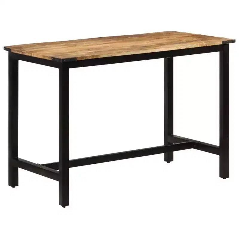 vidaXL Dining Table 43.3x23.6x29.9 Solid Wood Mango