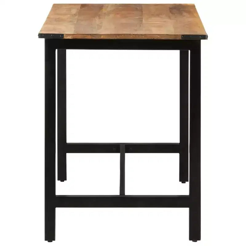 vidaXL Dining Table 43.3x23.6x29.9 Solid Wood Mango