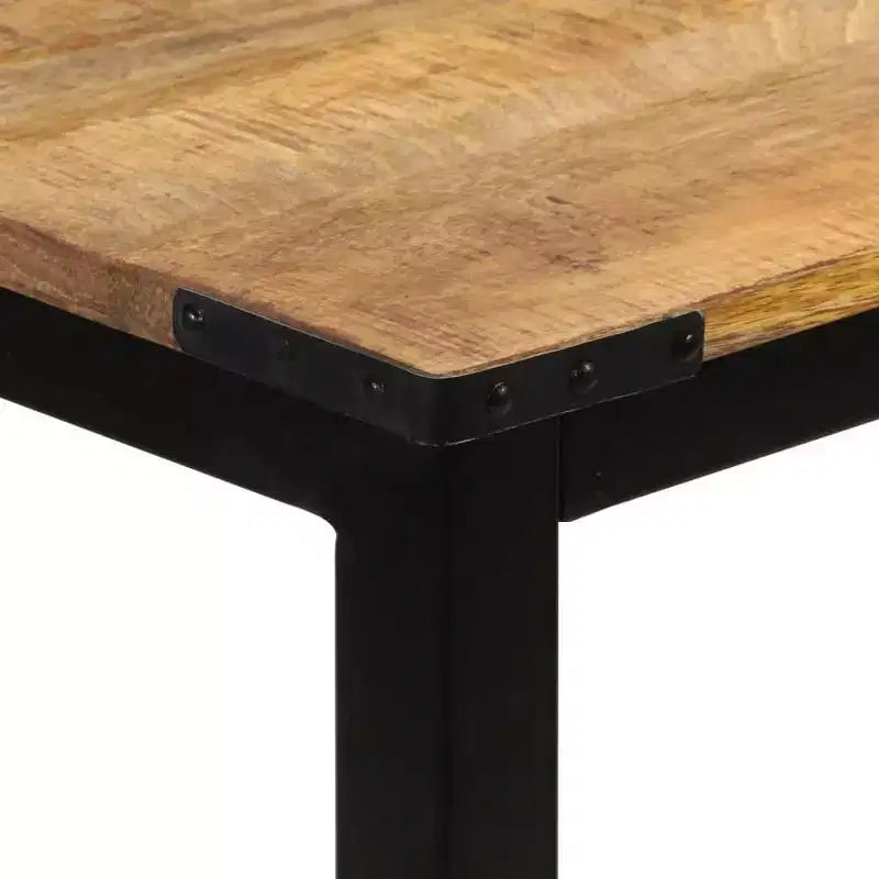 vidaXL Dining Table 43.3x23.6x29.9 Solid Wood Mango